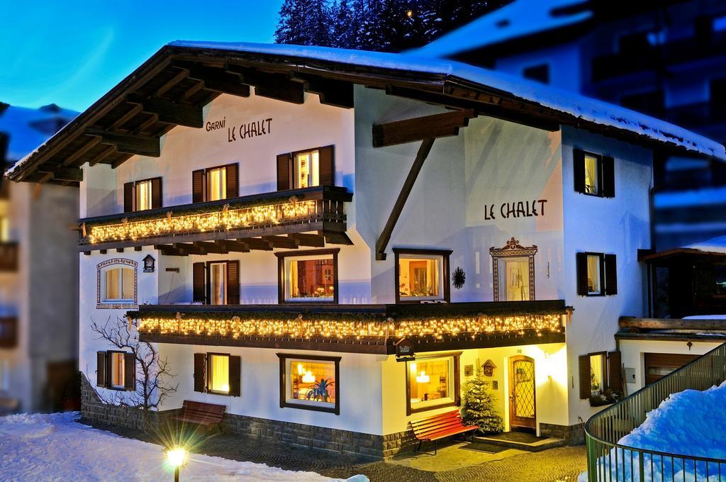 ガルニ レ シャレー Santa Cristina Val Gardena エクステリア 写真