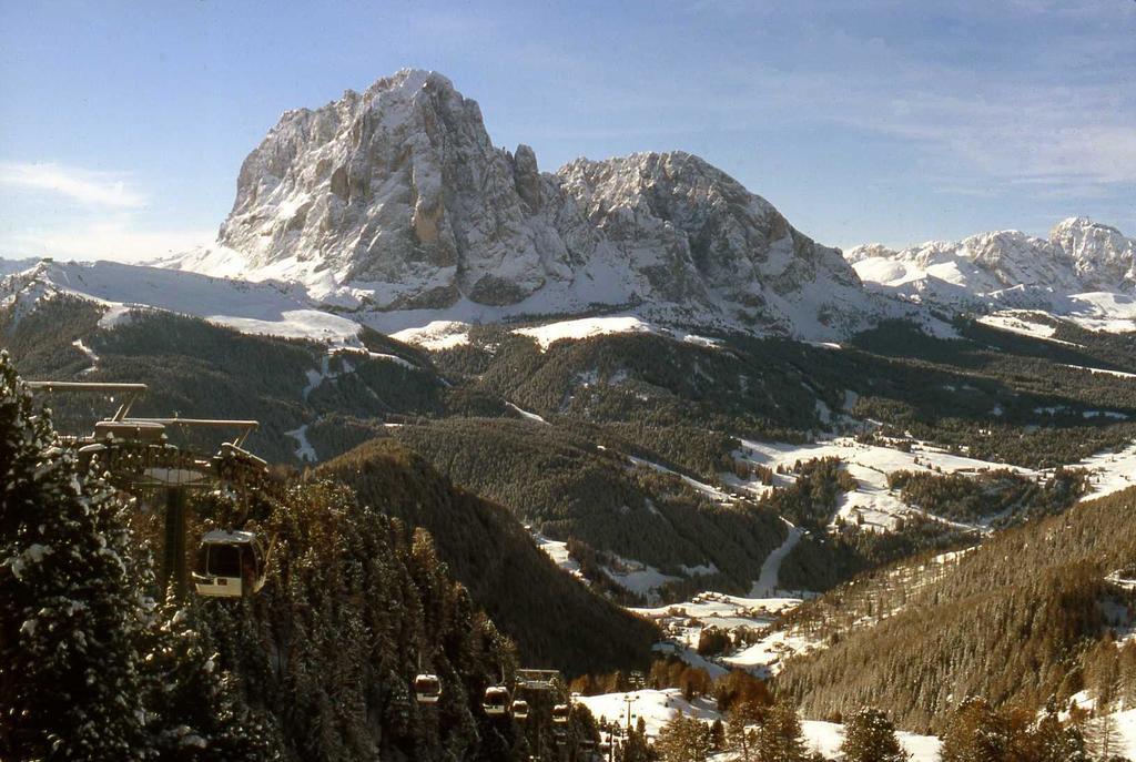 ガルニ レ シャレー Santa Cristina Val Gardena エクステリア 写真