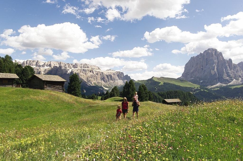 ガルニ レ シャレー Santa Cristina Val Gardena エクステリア 写真